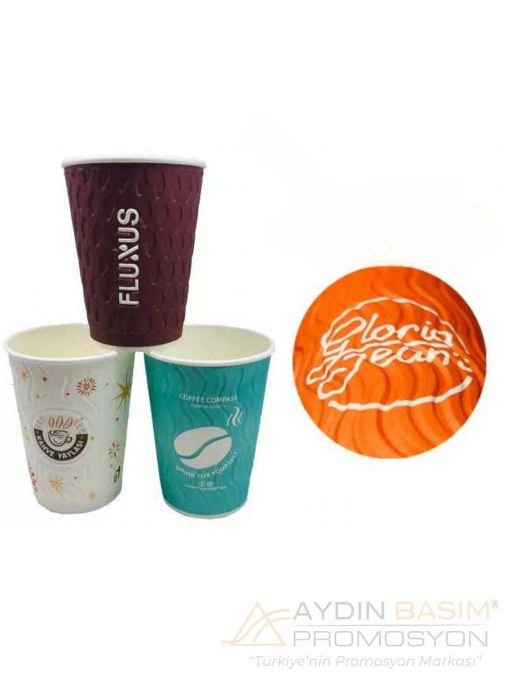 3D Paper Cup 12 Oz Double Wall - aydinbasim.com
